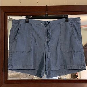 Boutique Denim Look Shorts